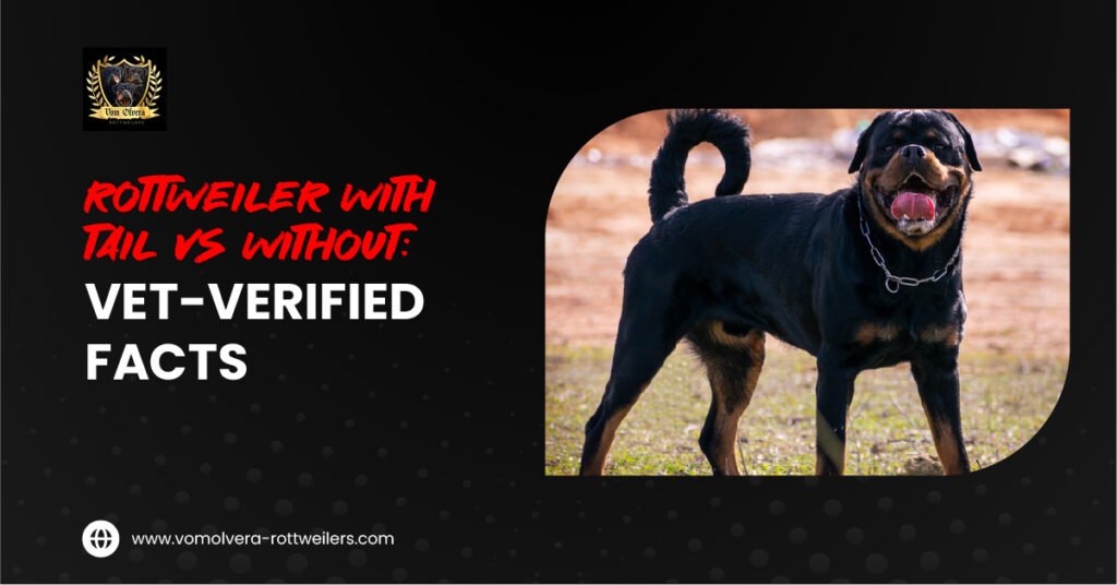 Rottweiler With Tail vs Without: Vet-Verified Facts