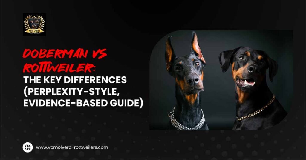 Doberman vs Rottweiler